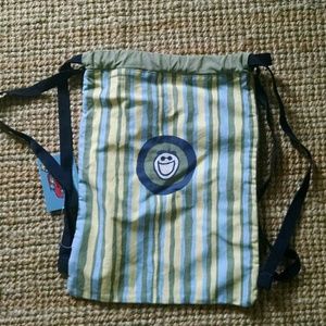 Life is Good drawstring backpack